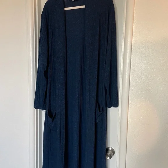 Lisa Rinna Collection Sweaters Lisa Rinna Long Heather Blue